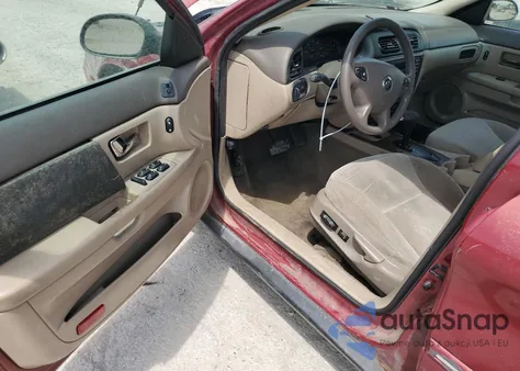 2002 Mercury Sable Gs from USA, damaged, VIN 1MEFM50U92G640912